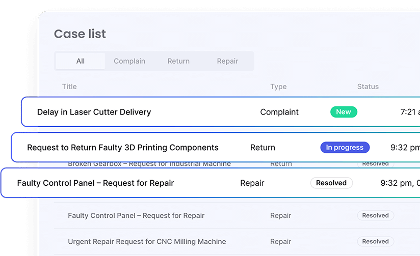 Product marketing website preview