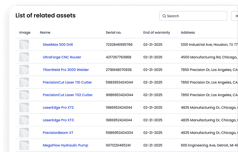Product marketing website preview